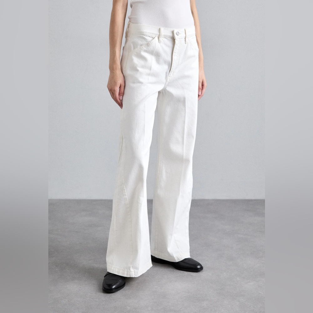 NEW. Frame Free People Le Baggy Palazzo Jeans. NWT